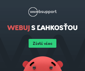 Ďakujeme firme Websupport za sponzorovaný webhosting.